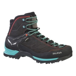 Salewa MTN Trainer Mid GTX Damski Dorosły Czarny, Niebieski
