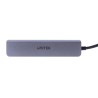 UNITEK HUB USB-C 7W1, HDMI 4K, PD 100W, 5GBPS, ALU