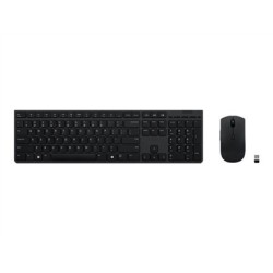 Lenovo | Profesjonalna bezprzewodowa ładowalna klawiatura i mysz combo | Zestaw klawiatury i myszy | Bezprzewodowy | Mysz w