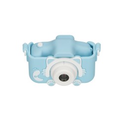 Extralink Aparat cyfrowy Kids Camera H27 Dual Niebieski 1080P 30fps, wyświetlacz 2.0"
