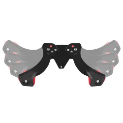 MACLEAN ROWEROWY UCHWYT ŚCIENNY STAL, MAX. OBCIĄŻENIE 30KG, MC-449