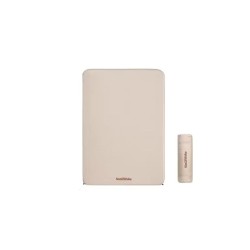 Mata samopompująca wide sleeping pad double 6cm nh20dz002-beige NATUREHIKE