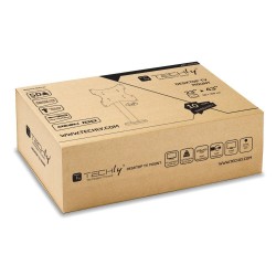 Techly ICA-LCD 316S uchwyt / stojak do monitorów 109,2 cm (43") Biurko Czarny