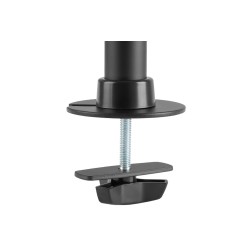 Stojak biurkowy potrójny (zacisk) 3xLCD max. 27"max. 8kg uchylno-obrotowy 360° (PIVOT)