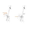 Petzl GRIGRI + Aluminium, Stal