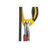 Przyrząd zaciskowy Petzl ASCENSION prawy czarno-żółty