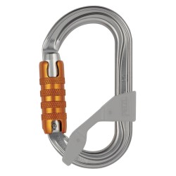 Petzl M33A TL karabińczyk do wspinaczki W kształcie litery D Aluminium Szary 1 szt.