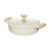 Niski garnek D28cm 4.1L/Beige 93806 RESTO