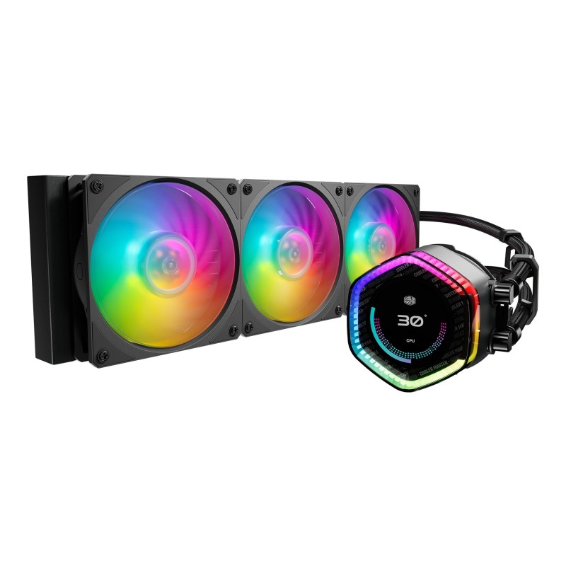 Cooler Master MasterLiquid 360 ION Procesor Chłodnica cieczy all-in-one 12 cm Czarny 1 szt. Cooler Master MasterLiquid 360 ION Procesor Chłodnica cieczy all-in-one 12 cm Czarny 1 szt.