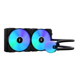 Fractal Design Lumen S28 v2 RGB Procesor Chłodnica cieczy all-in-one 14 cm Czarny 1 szt.
