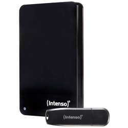 Dysk zewnętrzny 1TB USB3 z pamięcią 64GB USB, kolor czarny, model INTENSO