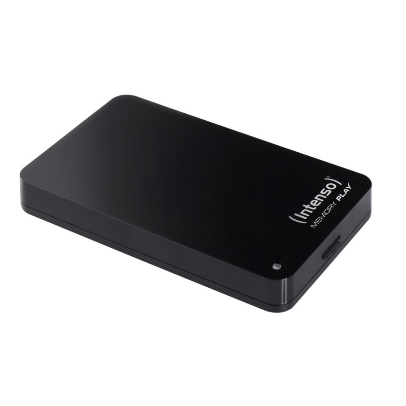 Intenso MEMORY PLAY - Festplatte - 2TB - extern (tragbar) - 2.5" (6,4 cm) - USB3.0 - 5400 U/min - Puffer: 8MB - Schwarz Intenso MEMORY PLAY - Festplatte - 2TB - extern (tragbar) - 2.5" (6,4 cm) - USB3.0 - 5400 U/min - Puffer: 8MB - Schwarz