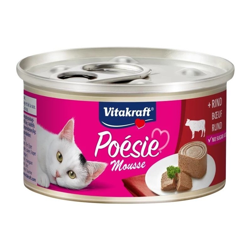 VITAKRAFT POESIE MUS wołowina karma dla kota 85g VITAKRAFT POESIE MUS wołowina karma dla kota 85g