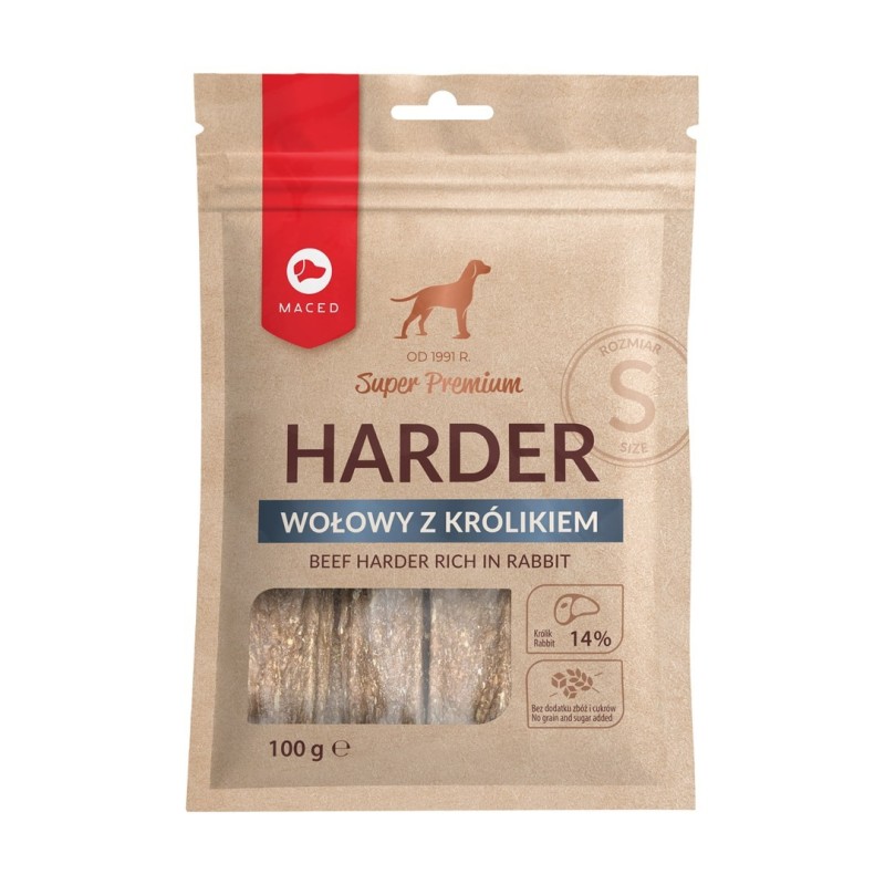 MACED Harder z królika S - gryzak dla psa - 100 g MACED Harder z królika S - gryzak dla psa - 100 g