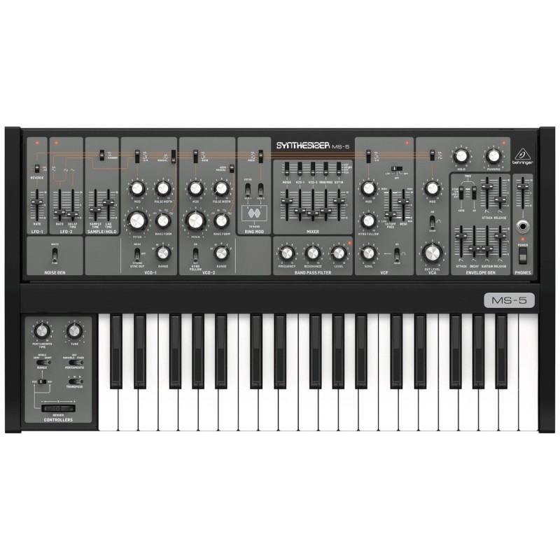 Behringer MS-5 - syntezator analogowy Behringer MS-5 - syntezator analogowy