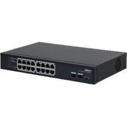 Dahua Europe PFS3008-8GT-96 łącza sieciowe Nie zarządzany L2 Gigabit Ethernet (10/100/1000) Czarny Obsługa PoE