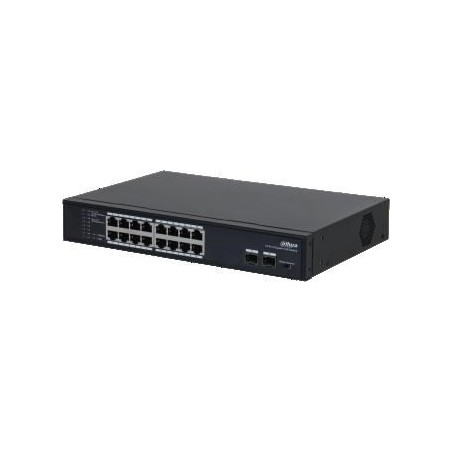 Dahua Europe PFS3008-8GT-96 łącza sieciowe Nie zarządzany L2 Gigabit Ethernet (10/100/1000) Czarny Obsługa PoE