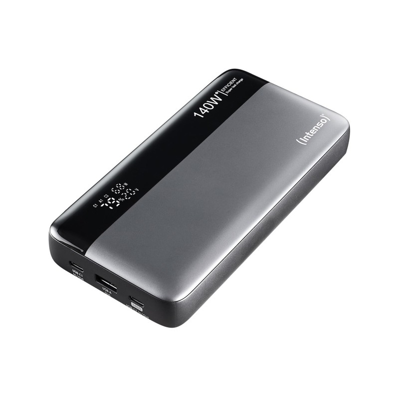 Power Bank Intenso HE 25000 mAh Grau-Schwarz USB C/C Power Bank Intenso HE 25000 mAh Grau-Schwarz USB C/C