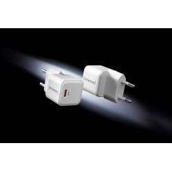 Intenso 7803032 ładowarka do urządzeń przenośnych Power bank, Tablet, Telefon, Uniwersalne Biały Prąd przemienny Szybkie