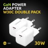 Intenso 7803032 ładowarka do urządzeń przenośnych Power bank, Tablet, Telefon, Uniwersalne Biały Prąd przemienny Szybkie