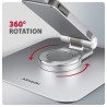Stojak na notebooka 10-17" obracany aluminiowy AXAGON