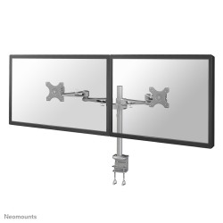 Neomounts FPMA-D935D uchwyt / stojak do monitorów 68,6 cm (27") Biurko Srebrny
