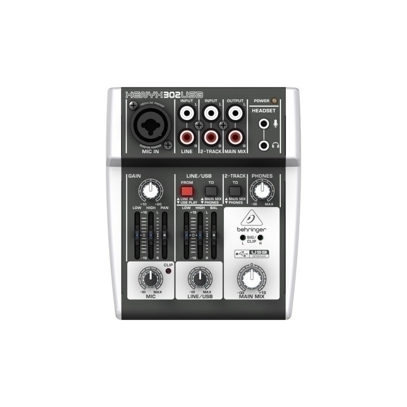 Behringer 302USB - Mikser audio Behringer 302USB - Mikser audio