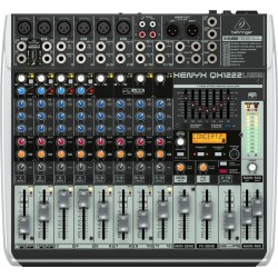 Behringer QX1222USB mikser audio 16 kan.