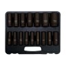 ADLER NASADKI UDAROWE DŁUGIE 16szt 1/2" 10-32mm