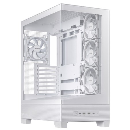 ASUS A31 Plus TG ARGB WHITE Midi Tower Biały
