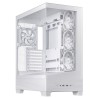 ASUS A31 Plus TG ARGB WHITE Midi Tower Biały
