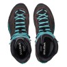 Salewa MTN Trainer Mid GTX Damski Dorosły Czarny, Niebieski