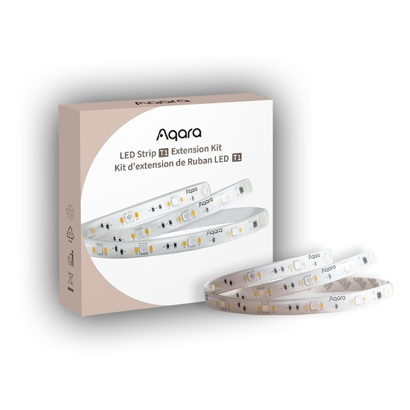 Aqara LED Strip T1 Extension 1m Taśma led uniwersalna 1000 mm Aqara LED Strip T1 Extension 1m Taśma led uniwersalna 1000 mm