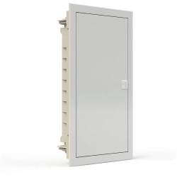 Plastikowa obudowa instalacyjna z drzwiami metalowymi, podtynkowa, IP40, 3 rzędy, 36 modułów Noark PMF 36 107103
