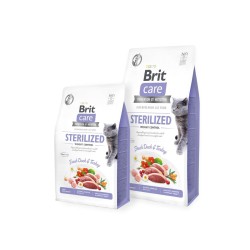 BRIT CARE Cat Grain-Free Sterilised Weight Control - karma dla kotów wysterylizowanych i z nadwagą - 7 kg