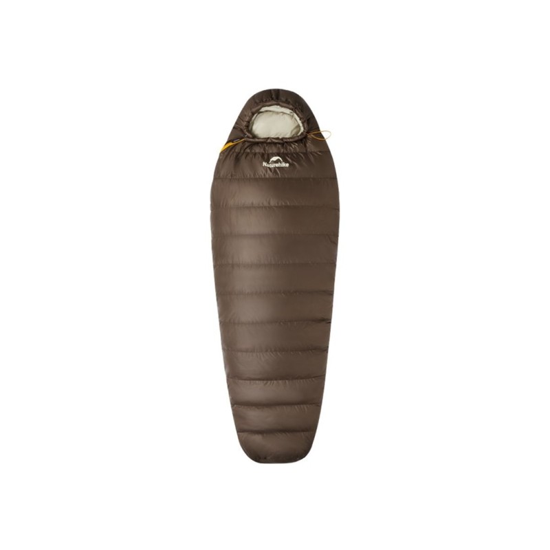 Śpiwór Snowbird Duck Down 400 L CNK2550WS014 ciemny brąz NATUREHIKE