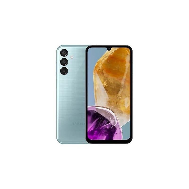 Samsung Galaxy M15 16,5 cm (6.5") Hybrid Dual SIM 5G USB Type-C 4 GB 128 GB 6000 mAh Jasny Niebieski Samsung Galaxy M15 16,5 cm (6.5") Hybrid Dual SIM 5G USB Type-C 4 GB 128 GB 6000 mAh Jasny Niebieski