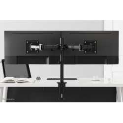 Neomounts NM-D135DBLACK uchwyt / stojak do monitorów 68,6 cm (27") Biurko Czarny