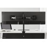 Neomounts NM-D135DBLACK uchwyt / stojak do monitorów 68,6 cm (27") Biurko Czarny