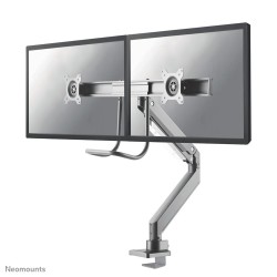 Uchwyt Neomounts Select TIS 10"-32" 2TFT 1 Gelenk sidabrinis Max.16KG