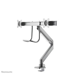 Uchwyt Neomounts Select TIS 10"-32" 2TFT 1 Gelenk sidabrinis Max.16KG