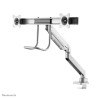 Uchwyt Neomounts Select TIS 10"-32" 2TFT 1 Gelenk sidabrinis Max.16KG
