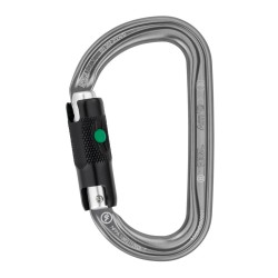 Petzl Am’D Zapięcie z blokadą W kształcie litery D Aluminium Szary 1 szt.