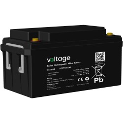 Akumulator AGM Voltage 12V 65Ah VE12-65 Żywotność 6-9 lat