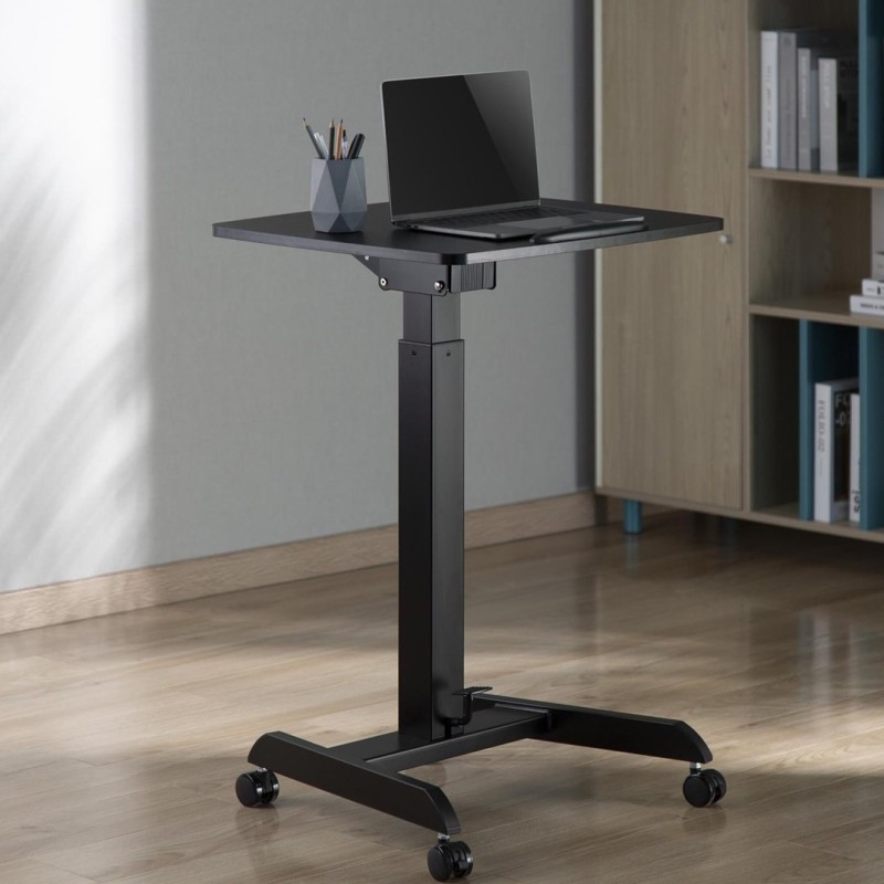 Biurko stolik do laptopa Maclean, regulacja wysokości, do pracy stojąco siedzącej, max wys 113cm, MC-892B Biurko stolik do laptopa Maclean, regulacja wysokości, do pracy stojąco siedzącej, max wys 113cm, MC-892B