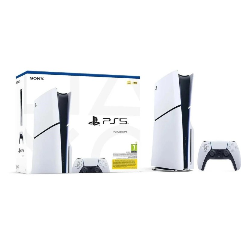 Konsola Sony Playstation 5 1TB Disk Slim + Dualsense Konsola Sony Playstation 5 1TB Disk Slim + Dualsense