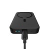 Baseus Magnetic Mini 10000 mAh Bezprzewodowe ładowanie Czarny