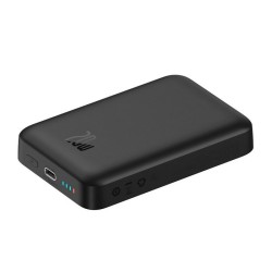 Baseus Magnetic Mini 10000 mAh Bezprzewodowe ładowanie Czarny
