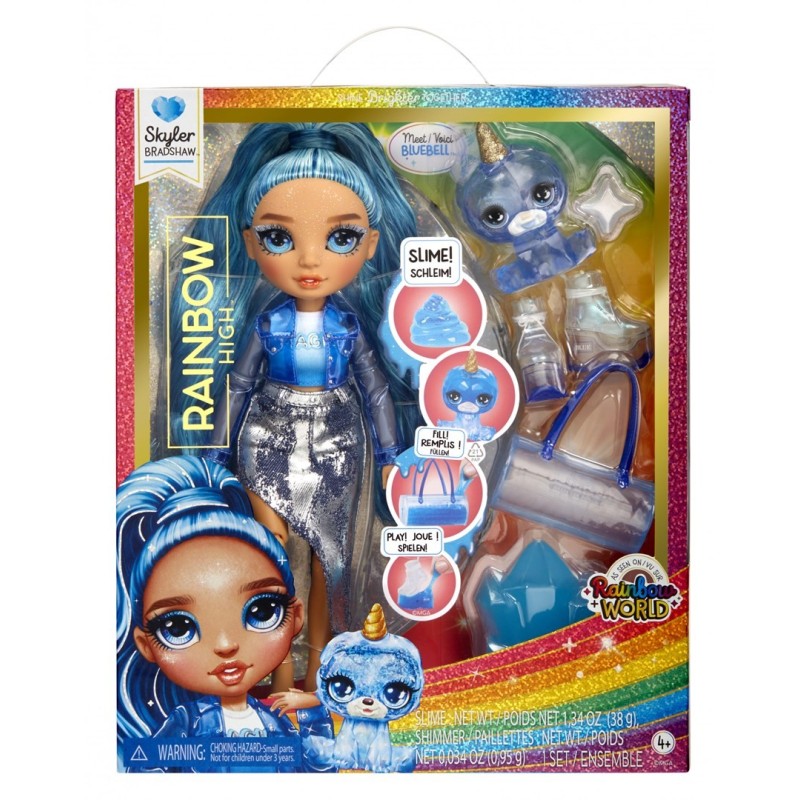 Lalka modowa Rainbow High Classic Rainbow - Skyler (blue) Lalka modowa Rainbow High Classic Rainbow - Skyler (blue)