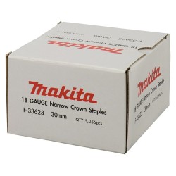 MAKITA ZSZYWKI 18GA 5,7x30mm /5056szt. OCYNKOWANE